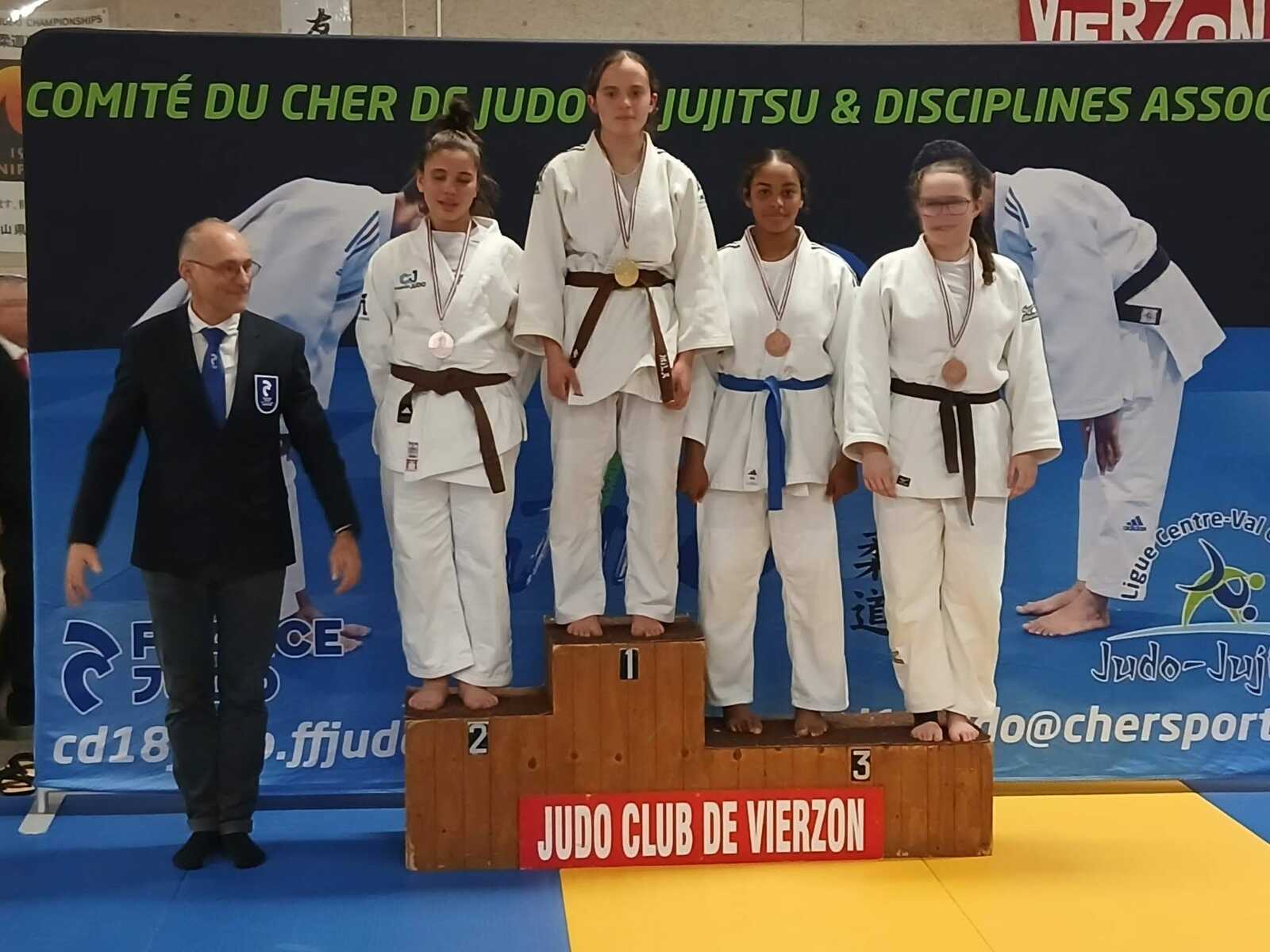 Vierzon Podium - Open Cadet 15 11 2025