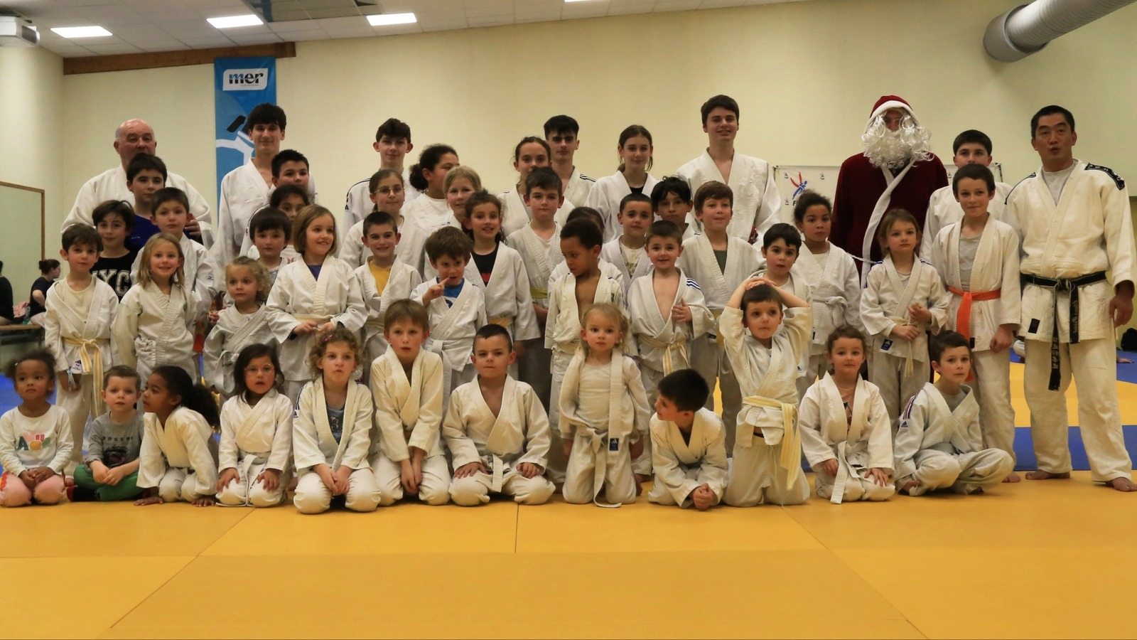 Le père Noël au Dojo