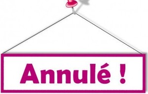 Cours Annulés le 7,8 et 9 Juin