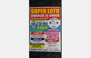 LOTO 26 Janvier 2025