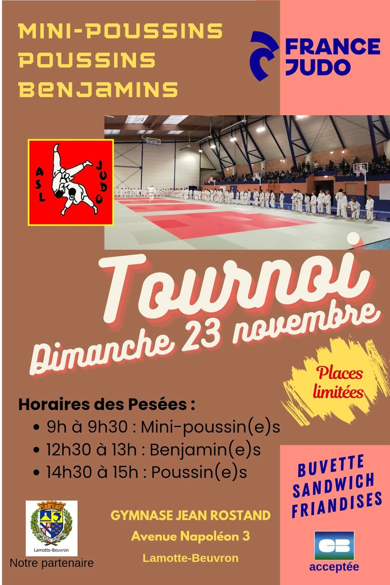 id 116535 - TOURNOI LAMOTTE BENJAMINS