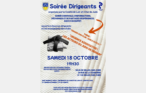80986 - CD 41 : SOIREE DIRIGEANTS - LOIR ET CHER JUDO