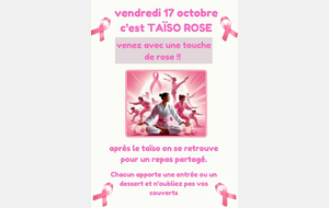 Taïso et repas partagé avant les vacances.