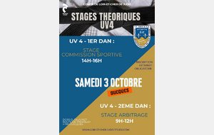 Stage Théoriques UV4