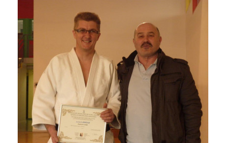 Remise diplome 1er Dan à Vendome