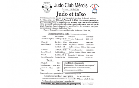 La rentrée ... informations et horaires 