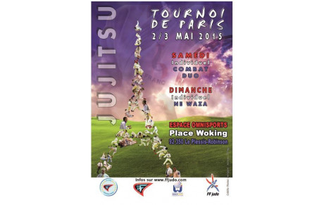 Lilian 5ème au Tournoi international de PARIS JUJITSU le 2 mai