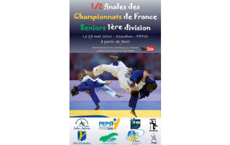 1/2 Finales France sur youtube en direct