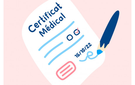 Certificat médical nouvelles règles 2022/2023