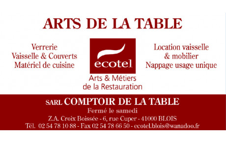 Arts de la table