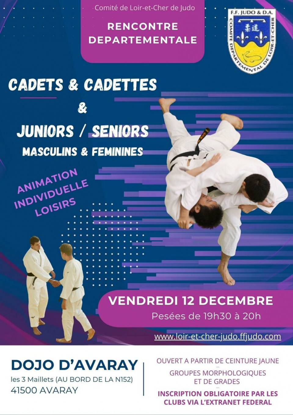 Avaray -Rencontre départementale Cadets